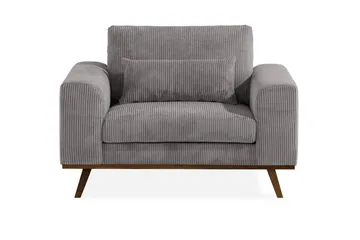 Copenhagen Fåtölj Manchester - Grå - Möbler - Fåtölj & stolar - Fåtölj