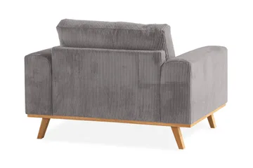 Copenhagen Fåtölj Manchester - Grå - Möbler - Fåtölj & stolar - Fåtölj