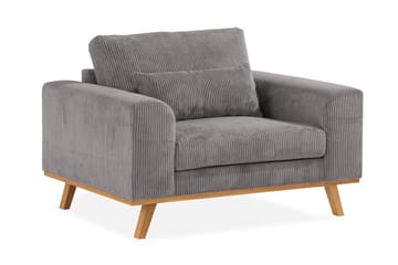 Copenhagen Fåtölj Manchester - Grå - Möbler - Fåtölj & stolar - Fåtölj