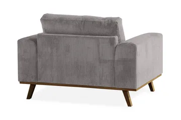 Copenhagen Fåtölj Manchester - Grå - Möbler - Fåtölj & stolar - Fåtölj