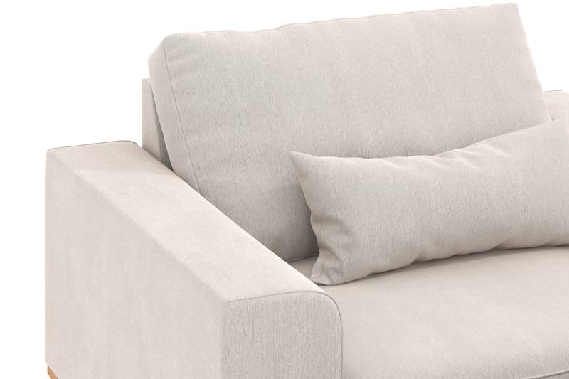 Copenhagen Fåtölj med fotpall - Krämvit - Möbler - Fåtölj & stolar - Fåtölj