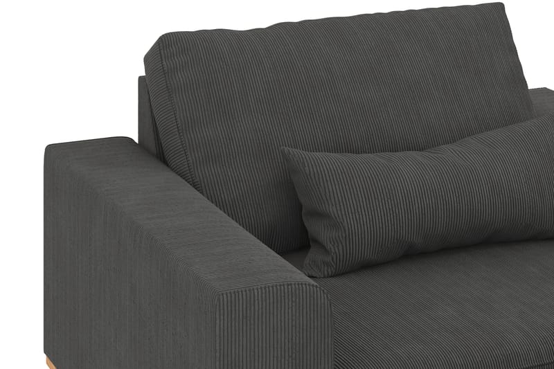 Copenhagen Fåtölj med fotpall - Mörkgrå - Möbler - Fåtölj & stolar - Fåtölj