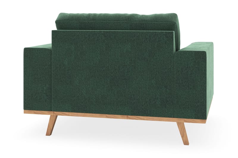 Copenhagen Fåtölj med fotpall - Mörkgrön - Möbler - Fåtölj & stolar - Fåtölj