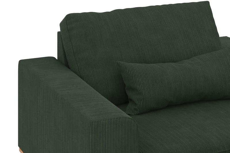 Copenhagen Fåtölj med fotpall - Mörkgrön - Möbler - Fåtölj & stolar - Fåtölj - Fåtölj med fotpall