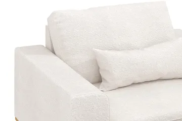 Copenhagen Fåtölj med fotpall - Vit - Möbler - Fåtölj & stolar - Fåtölj - Fåtölj med fotpall