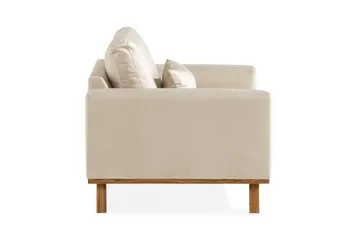 Copenhagen Fåtölj Sammet - Beige - Möbler - Fåtölj & stolar - Fåtölj