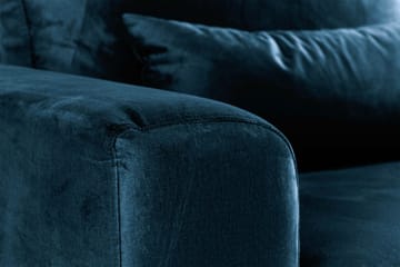 Copenhagen Sammetsfåtölj - Blå - Möbler - Fåtölj & stolar - Fåtölj - Sammetsfåtölj