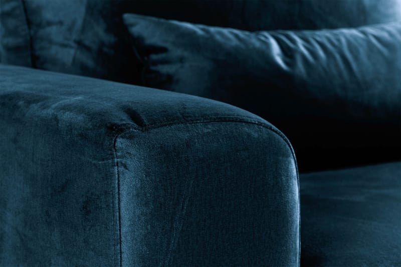 Copenhagen Sammetsfåtölj - Blå - Möbler - Fåtölj & stolar - Fåtölj - Sammetsfåtölj