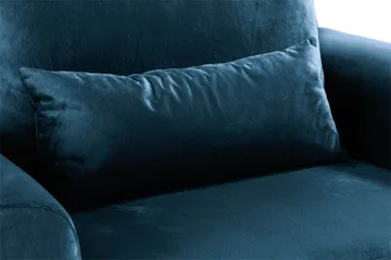 Copenhagen Sammetsfåtölj - Blå - Möbler - Fåtölj & stolar - Fåtölj - Sammetsfåtölj