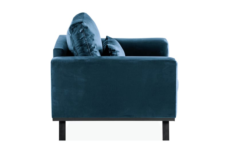 Copenhagen Sammetsfåtölj - Blå - Möbler - Fåtölj & stolar - Fåtölj - Sammetsfåtölj
