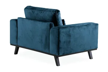Copenhagen Sammetsfåtölj - Blå - Möbler - Fåtölj & stolar - Fåtölj - Sammetsfåtölj