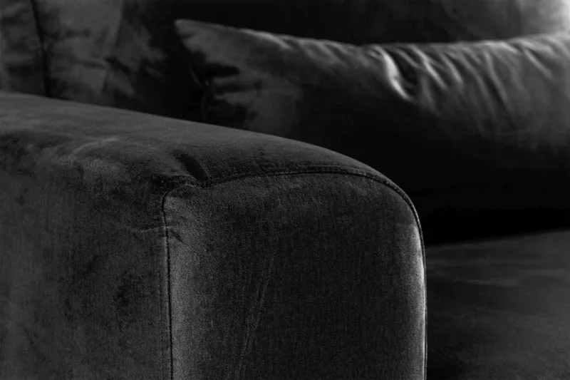 Copenhagen Sammetsfåtölj - Grå - Möbler - Fåtölj & stolar - Fåtölj - Sammetsfåtölj