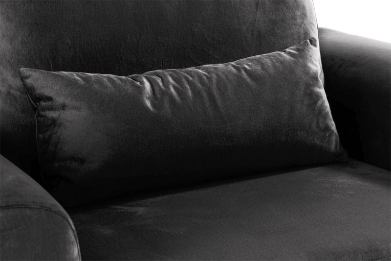 Copenhagen Sammetsfåtölj - Grå - Möbler - Fåtölj & stolar - Fåtölj - Sammetsfåtölj