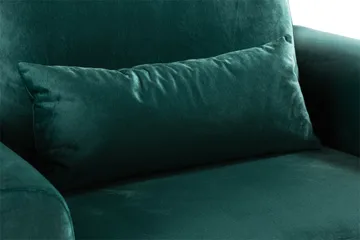 Copenhagen Sammetsfåtölj - Grön - Möbler - Fåtölj & stolar - Fåtölj - Sammetsfåtölj