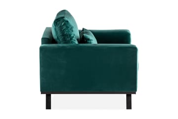 Copenhagen Sammetsfåtölj - Grön - Möbler - Fåtölj & stolar - Fåtölj - Sammetsfåtölj