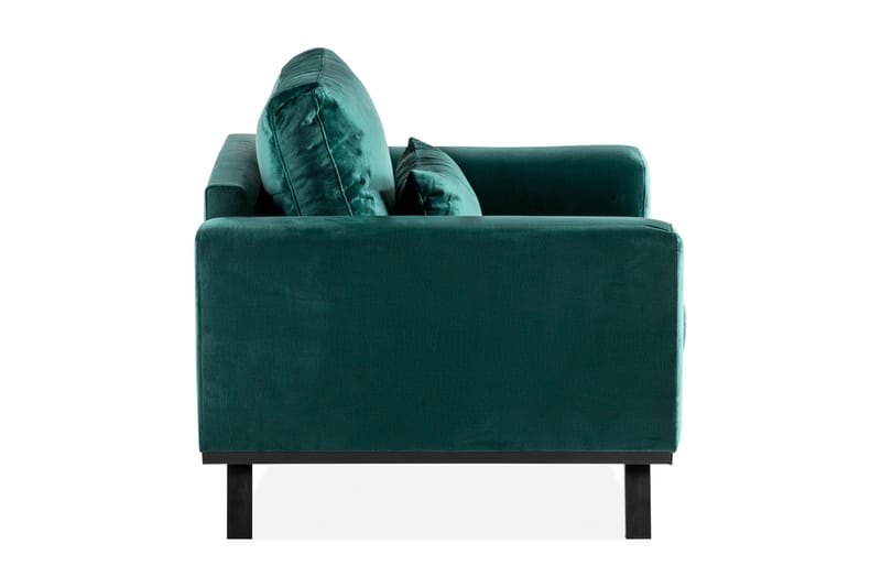 Copenhagen Sammetsfåtölj - Grön - Möbler - Fåtölj & stolar - Fåtölj - Sammetsfåtölj