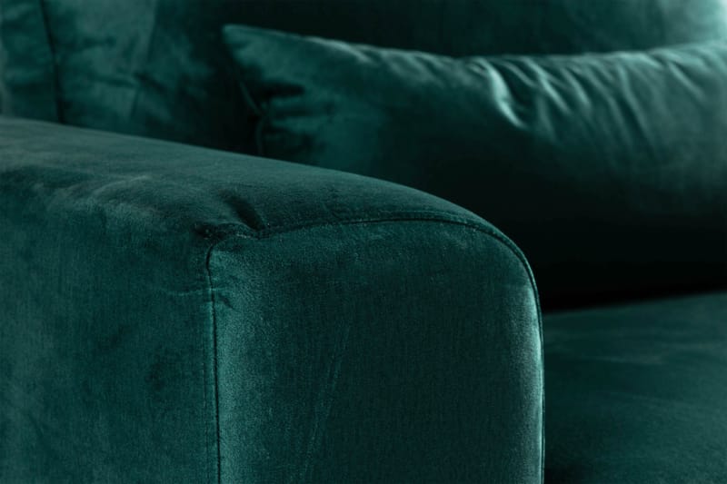 Copenhagen Sammetsfåtölj - Grön - Möbler - Fåtölj & stolar - Fåtölj - Sammetsfåtölj