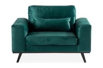 Copenhagen Sammetsfåtölj - Grön - Möbler - Fåtölj & stolar - Fåtölj - Sammetsfåtölj