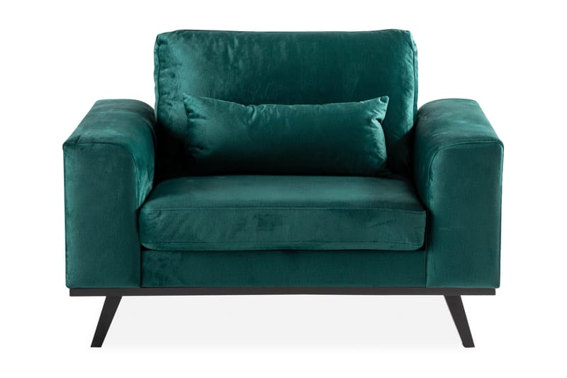 Copenhagen Sammetsfåtölj - Grön - Möbler - Fåtölj & stolar - Fåtölj - Sammetsfåtölj