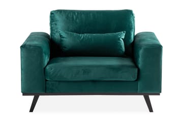 Copenhagen Sammetsfåtölj - Grön - Möbler - Fåtölj & stolar - Fåtölj - Sammetsfåtölj