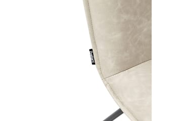 Fåtölj Cotulla - Beige/Konstläder - Möbler - Fåtölj & stolar - Fåtölj