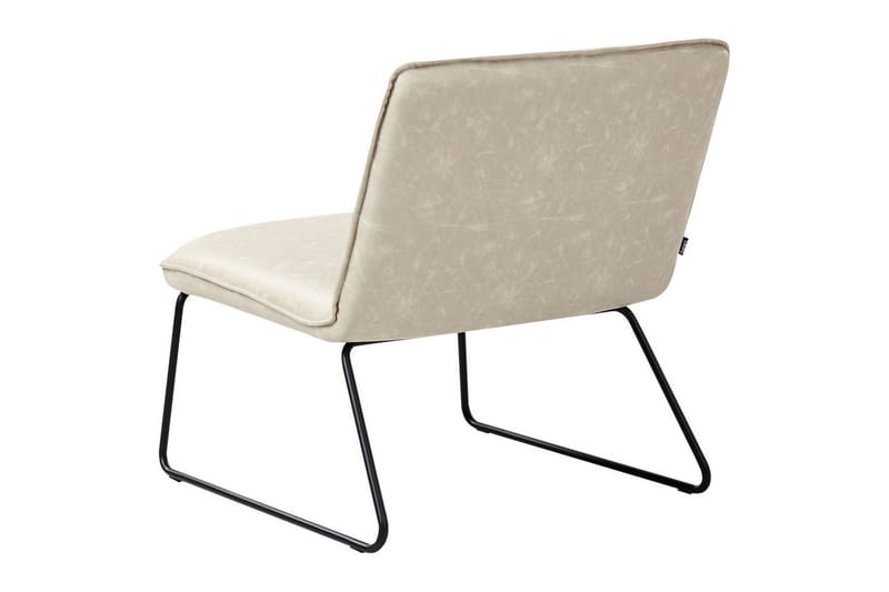 Fåtölj Cotulla - Beige/Konstläder - Möbler - Fåtölj & stolar - Fåtölj