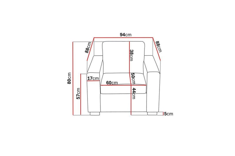 Crazy Fåtölj - Brun - Möbler - Fåtölj & stolar - Fåtölj