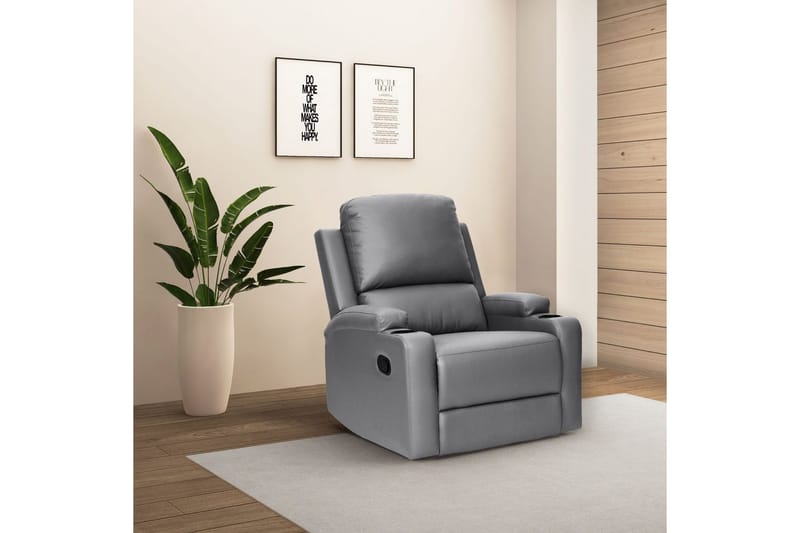 Dallas Liggfåtölj - Grå - Möbler - Fåtölj & stolar - Fåtölj - Liggfåtölj
