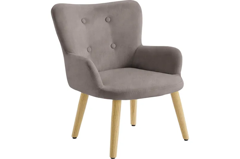 Decatur Loungefåtölj, Krämvit