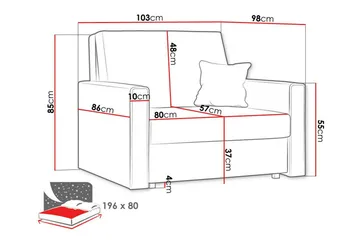 Denegal Fåtölj - Möbler - Fåtölj & stolar - Fåtölj