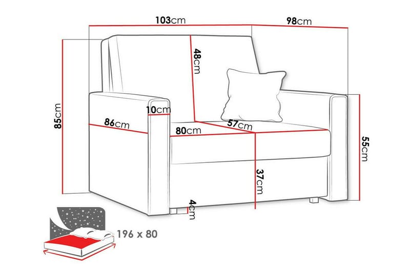 Denegal Fåtölj - Möbler - Fåtölj & stolar - Fåtölj
