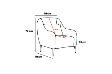 Devika Fåtölj - Beige - Möbler - Fåtölj & stolar - Fåtölj