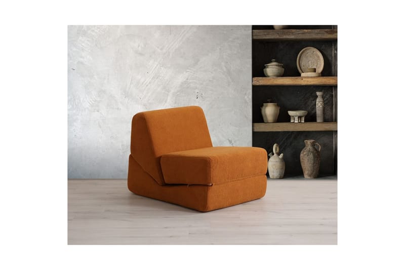 Dorielton Bäddfåtölj - Orange - Möbler - Fåtölj & stolar - Fåtölj - Bäddfåtölj