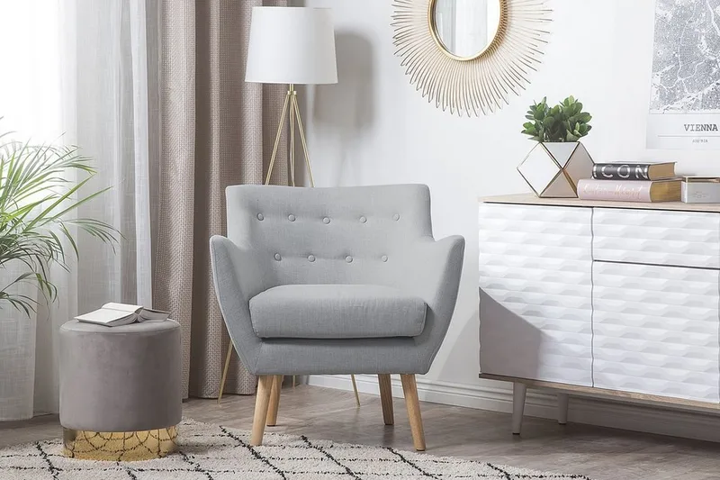 Drammen Fåtölj - Grå - Möbler - Fåtölj & stolar - Fåtölj