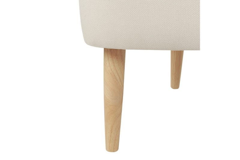 Fåtölj Dvenberg - Beige, ljust trä - Möbler - Fåtölj & stolar - Fåtölj