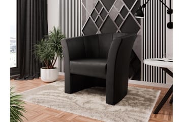 Dynir Clubfåtölj - Svart - Möbler - Fåtölj & stolar - Fåtölj - Clubfåtölj