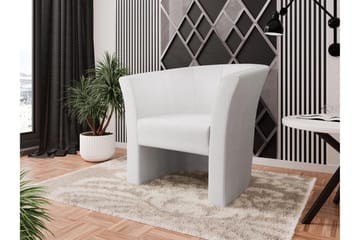 Dynir Clubfåtölj - Vit - Möbler - Fåtölj & stolar - Fåtölj - Clubfåtölj