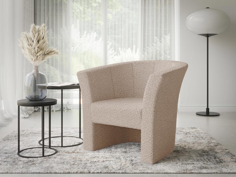 Dynir Fåtölj - beige - Möbler - Fåtölj & stolar - Fåtölj - Clubfåtölj