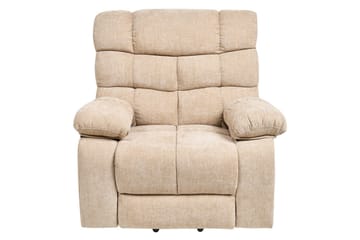 Elektrisk reclinerfåtölj Ares Beige - Beige - Möbler - Fåtölj & stolar - Fåtölj - Liggfåtölj