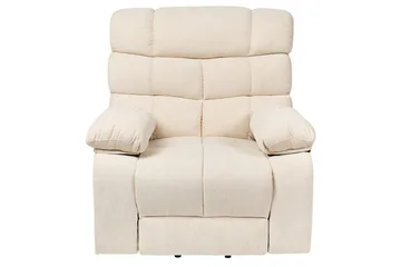 Elektrisk reclinerfåtölj Ares Ljusbeige - Ljusbeige - Möbler - Fåtölj & stolar - Fåtölj - Biofåtölj & reclinerfåtölj