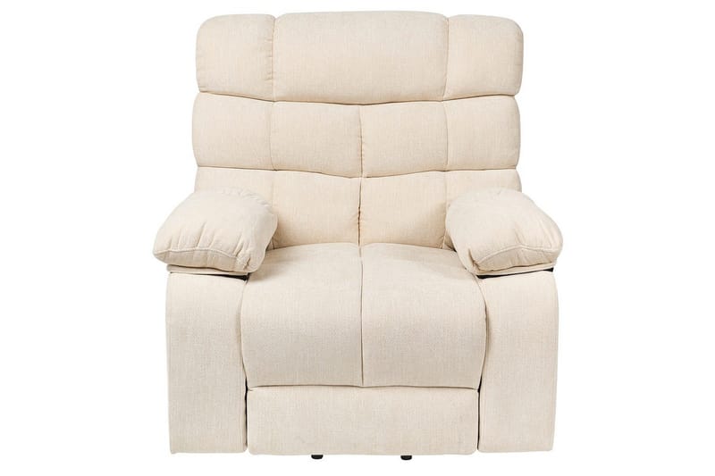 Elektrisk reclinerfåtölj Ares Ljusbeige - Ljusbeige - Möbler - Fåtölj & stolar - Fåtölj - Biofåtölj & reclinerfåtölj
