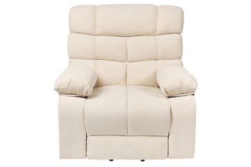 Elektrisk reclinerfåtölj Ares Ljusbeige - Ljusbeige - Möbler - Fåtölj & stolar - Fåtölj - Liggfåtölj