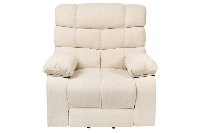 Elektrisk reclinerfåtölj Ares Ljusbeige - Ljusbeige - Möbler - Fåtölj & stolar - Fåtölj - Liggfåtölj