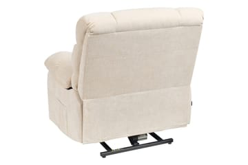Elektrisk reclinerfåtölj Ares Ljusbeige - Ljusbeige - Möbler - Fåtölj & stolar - Fåtölj - Liggfåtölj