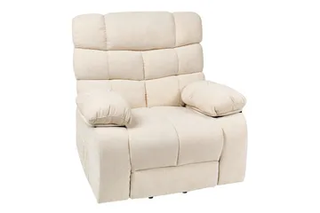 Elektrisk reclinerfåtölj Ares Ljusbeige - Ljusbeige - Möbler - Fåtölj & stolar - Fåtölj - Biofåtölj & reclinerfåtölj
