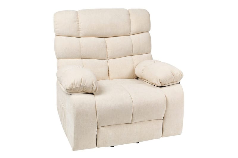 Elektrisk reclinerfåtölj Ares Ljusbeige - Ljusbeige - Möbler - Fåtölj & stolar - Fåtölj - Biofåtölj & reclinerfåtölj