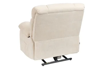 Elektrisk reclinerfåtölj Ares Ljusbeige - Ljusbeige - Möbler - Fåtölj & stolar - Fåtölj - Biofåtölj & reclinerfåtölj