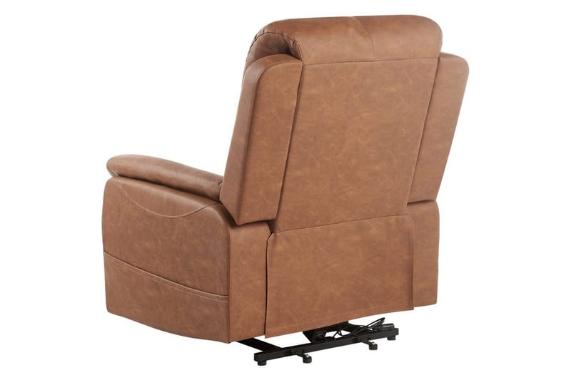 Elektrisk reclinerfåtölj Glorie Brun - Brun - Möbler - Fåtölj & stolar - Fåtölj - Massagestol & massagefåtölj