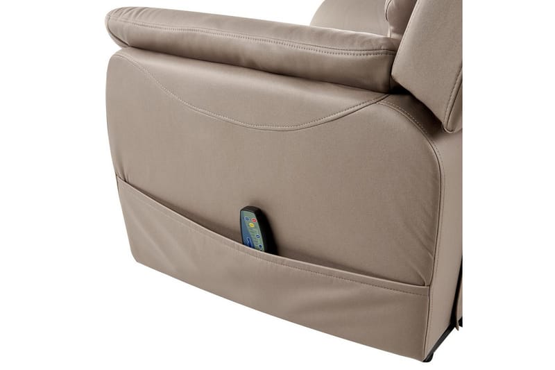 Elektrisk reclinerfåtölj Glorie Grå - Grå - Möbler - Fåtölj & stolar - Fåtölj - Massagestol & massagefåtölj