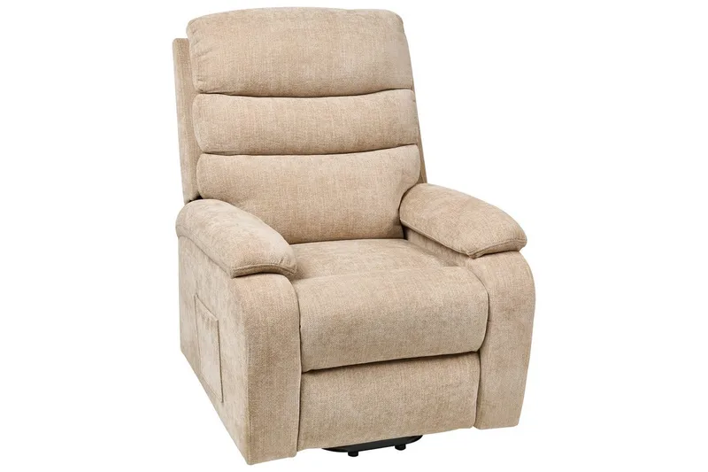 Elektrisk reclinerfåtölj Rise Beige - Beige - Möbler - Fåtölj & stolar - Fåtölj - Biofåtölj & reclinerfåtölj